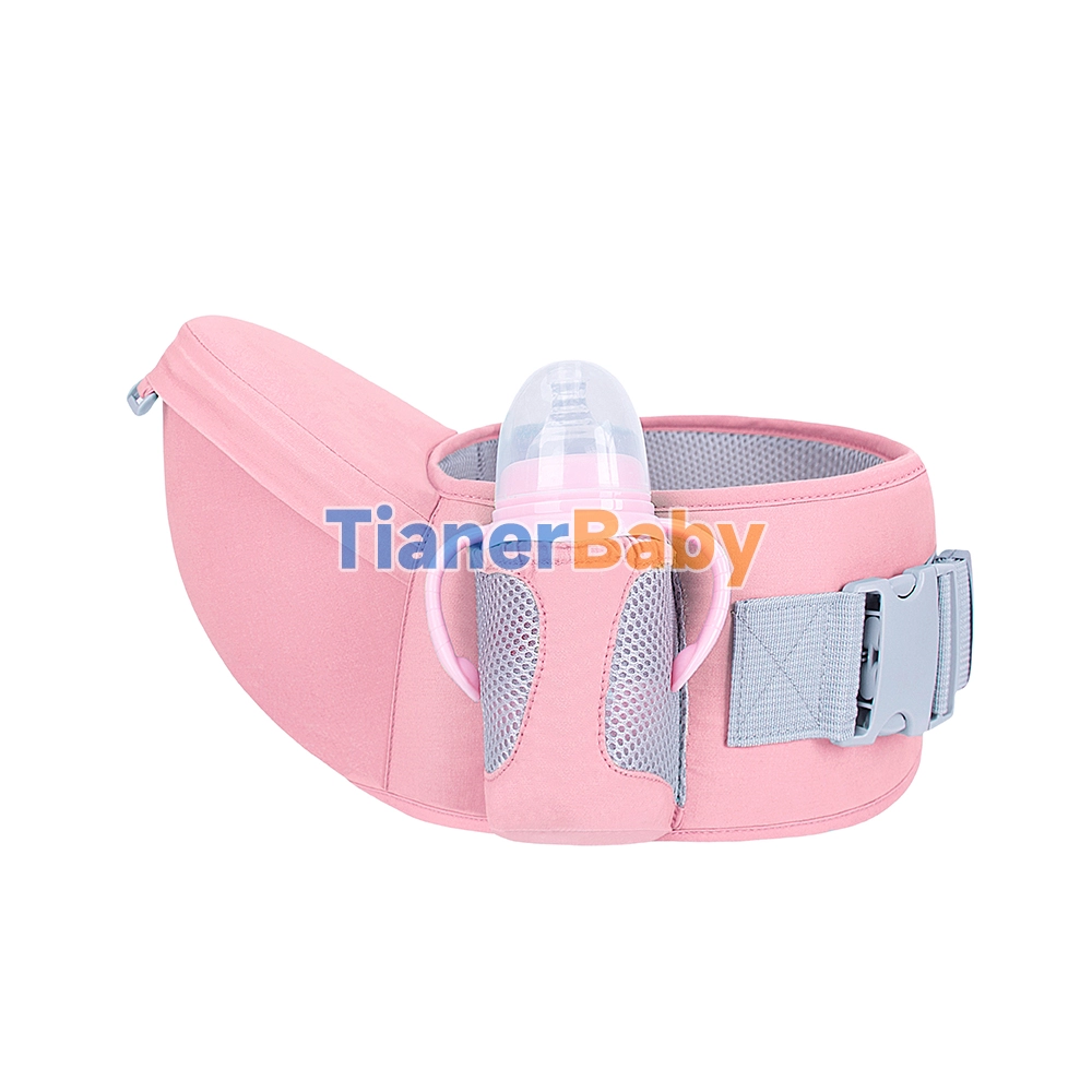 Baby_Hip_Seat_for_Ergonomic_Baby_Carrier_with_Hood_pink_withbottle
